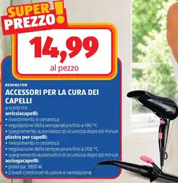ALDI Remington accessori per la cura dei capelli offerta
