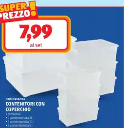 ALDI Home creation contenitori con coperchio offerta