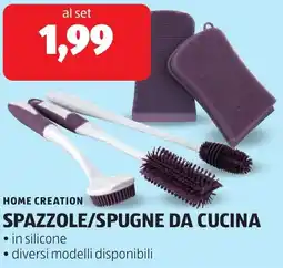 ALDI Home creation spazzole/spugne da cucina offerta