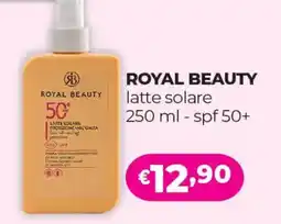 Acqua & Sapone ROYAL BEAUTY latte solare - spf 50+ offerta