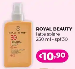 Acqua & Sapone ROYAL BEAUTY latte solare - spf 30 offerta