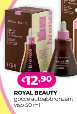 Acqua & Sapone ROYAL BEAUTY gocce autoabbronzanti viso offerta