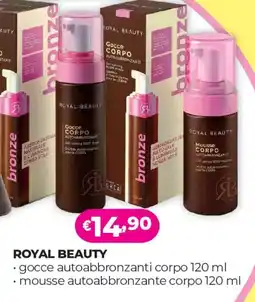 Acqua & Sapone ROYAL BEAUTY gocce autoabbronzanti corpo offerta