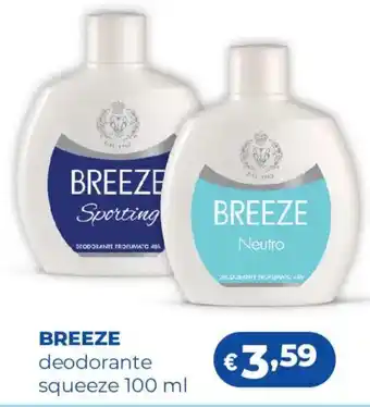 Acqua & Sapone BREEZE deodorante squeeze offerta