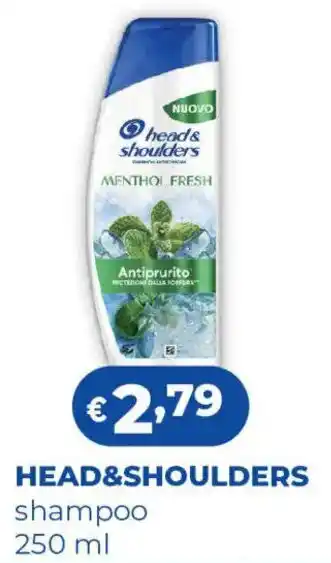 Acqua & Sapone HEAD&SHOULDERS shampoo offerta