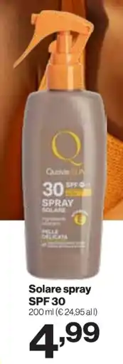 In'S Mercato Solare spray SPF 30 offerta