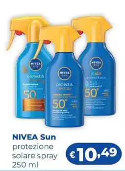 Acqua & Sapone NIVEA Sun protezione Solare spray offerta