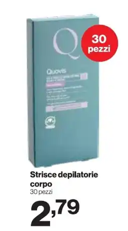 In'S Mercato Quovis Strisce depilatorie corpo offerta