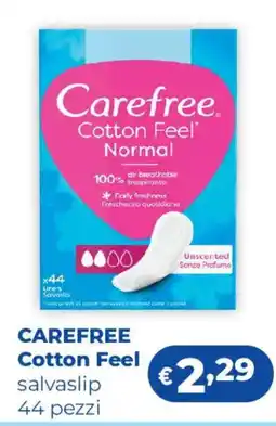 Acqua & Sapone CAREFREE Cotton Feel salvaslip offerta