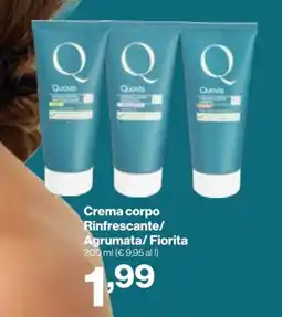 In'S Mercato Crema corpo Rinfrescante/ Agrumata/Fiorita offerta