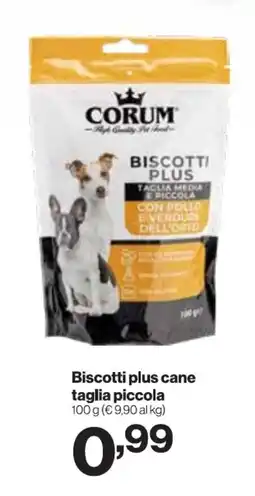 In'S Mercato Corum biscotti plus cane taglia piccola offerta