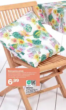 In'S Mercato Oekotex maxi cuscino arredo offerta