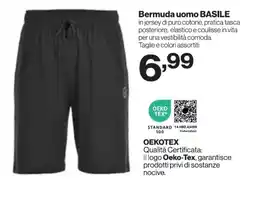 In'S Mercato Oekotex bermuda uomo basile offerta