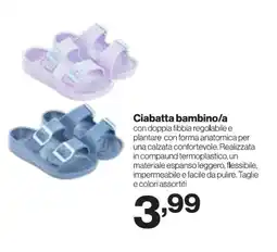 In'S Mercato Ciabatta bambino/a offerta