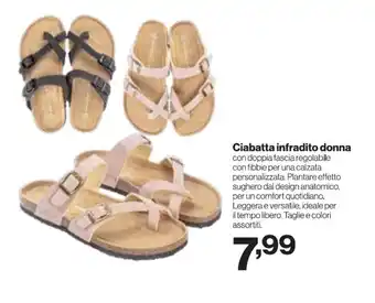 Ciabatta infradito donna