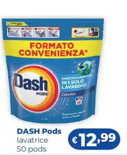 Acqua & Sapone DASH Pods lavatrice 50 pods offerta