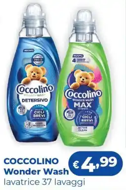 Acqua & Sapone COCCOLINO Wonder Wash lavatrice offerta