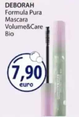 Acqua & Sapone DEBORAH Formula Pura Mascara Volume&Care Bio offerta
