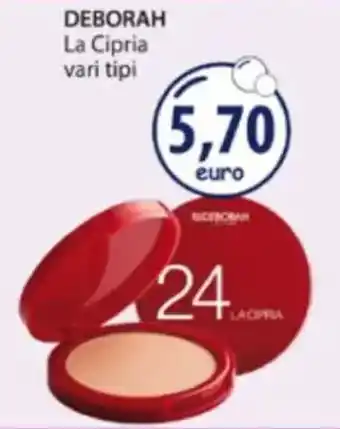 Acqua & Sapone DEBORAH La Cipria offerta