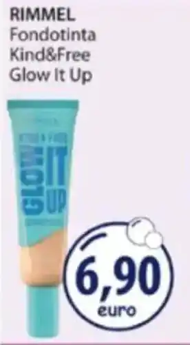 Acqua & Sapone RIMMEL Fondotinta Kind&Free Glow It Up offerta