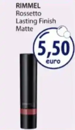 Acqua & Sapone RIMMEL Rossetto Lasting Finish Matte offerta