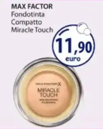 Acqua & Sapone MAX FACTOR Fondotinta Compatto Miracle Touch offerta