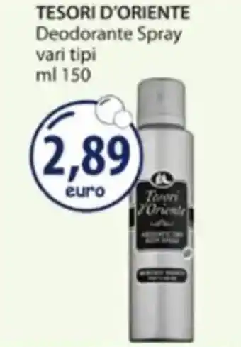 Acqua & Sapone TESORI D'ORIENTE Deodorante Spray offerta