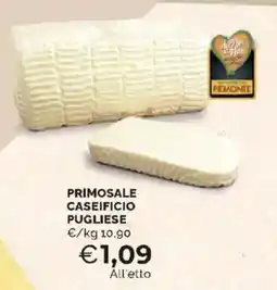Mercatò Primosale caseificio pugliese offerta