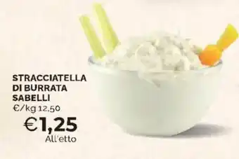 Mercatò Stracciatella di burrata SABELLI offerta