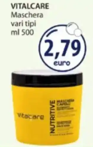 Acqua & Sapone VITALCARE Maschera offerta