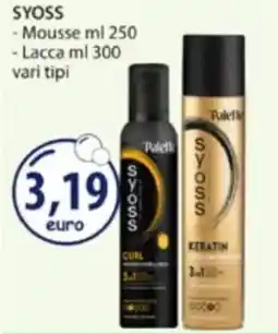 Acqua & Sapone SYOSS Mousse, Lacca offerta