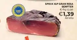 Mercatò Speck igp gran resa SENFTER offerta