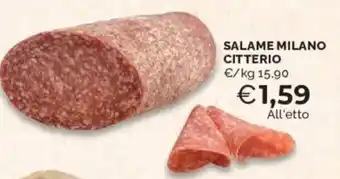 Mercatò Salame milano CITTERIO offerta