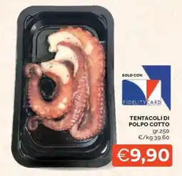 Mercatò Tentacoli di polpo cotto offerta