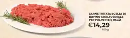 Mercatò Carne tritata scelta di bovino adulto ideale per polpette e ragu offerta