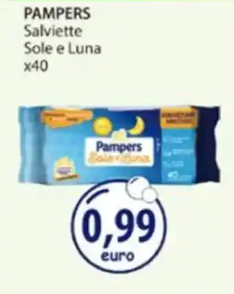 Acqua & Sapone PAMPERS Salviette Sole e Luna offerta