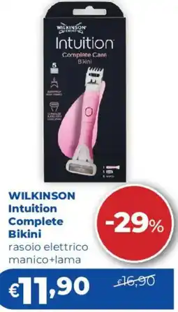 Acqua & Sapone WILKINSON Intuition Complete Bikini offerta