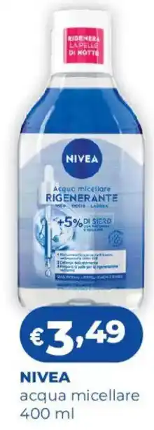 Acqua & Sapone NIVEA acqua micellare offerta