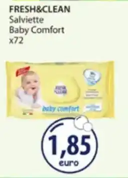 Acqua & Sapone FRESH&CLEAN Salviette Baby Comfort offerta