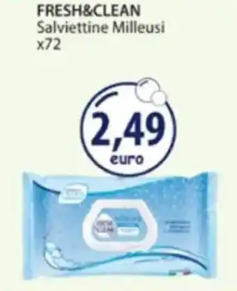 Acqua & Sapone FRESH&CLEAN Salviettine Milleusi offerta