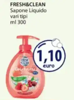 Acqua & Sapone FRESH&CLEAN Sapone Liquido offerta