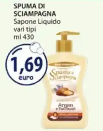 Acqua & Sapone SPUMA DI SCIAMPAGNA Sapone Liquido offerta
