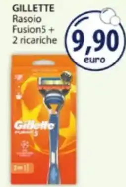 Acqua & Sapone GILLETTE Rasoio Fusion5+ 2 ricariche offerta