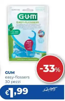 Acqua & Sapone GUM easy-flossers 30 pezzi offerta