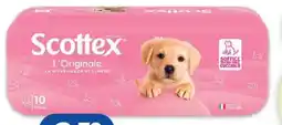 Acqua & Sapone SCOTTEX L'Originale carta igienica 10 rotoli offerta