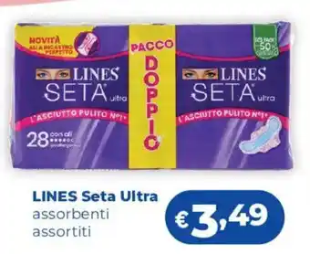 Acqua & Sapone LINES Seta Ultra assorbenti offerta