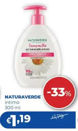 Acqua & Sapone NATURAVERDE intimo offerta