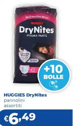 Acqua & Sapone HUGGIES DryNites pannolini offerta