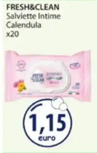 Acqua & Sapone FRESH&CLEAN Salviette Intime Calendula offerta