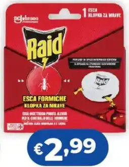 Acqua & Sapone RAID esca formiche offerta